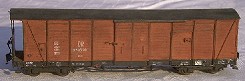 Gedeckter Güterwagen mit Bremserbühne
